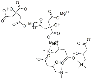Molecular Structure of 214708-32-4 (L-Carnitine magnesium citrate)